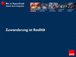 SPD Präsentation Zuwanderung 2002
